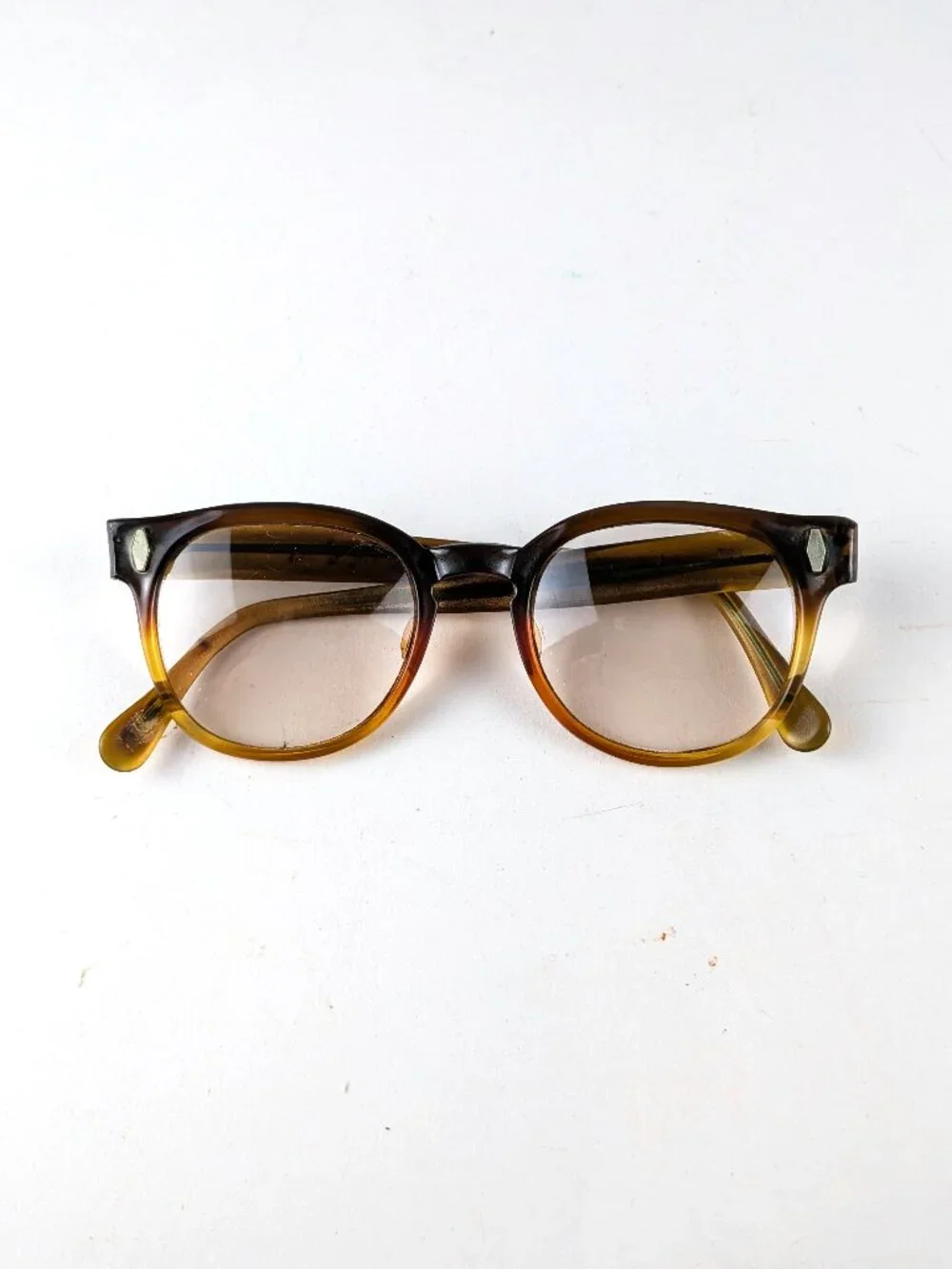 Vintage acetate brown
